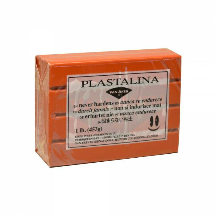 MODELING CLAY(モデリングクレイ) PLASTALINA(プラスタリーナ) 粘土 テラコッタ 1Pound 3個セット [ラッピング不可][代引不可][同梱不可]