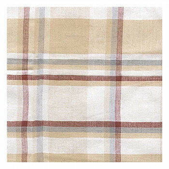 チェックマルチカバー ベージュ/グレー 53341 53341