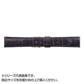 MIMOSA(ミモザ) 時計バンド クロコマット 19mm ネイビー (美錠:銀) WRM-N19 MIMOSA(ミモザ) 時計バンド クロコマット 19mm ネイビー (美錠:銀) WRM-N19