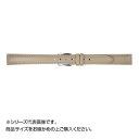 MIMOSA(ミモザ) 時計バンド キッド 14mm ベージュ (美錠:銀) ZK-BJ14(2)