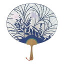 日本製(MADE IN JAPAN) 特大小判型うちわ 春日野 片面透かし 1063