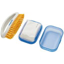 野球 メンテナンス用品 サさら3点セット(サさらブラシ+石鹸+石鹸箱) BX84-50