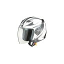 リード工業 STRAX ジェットヘルメット ホワイト LLサイズ SJ-9
