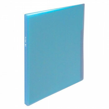 ナカバヤシ ポイブック クリアブック 20ポケット 40スペース ブルー CB5036B