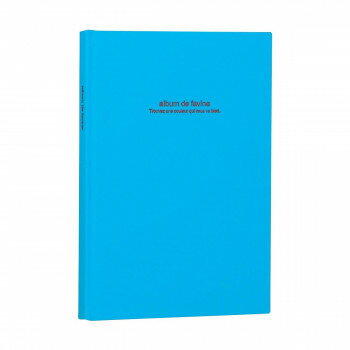 ナカバヤシ ドゥファビネ100年アルバムブック式 B5 ブルー アH-B5B-141-B