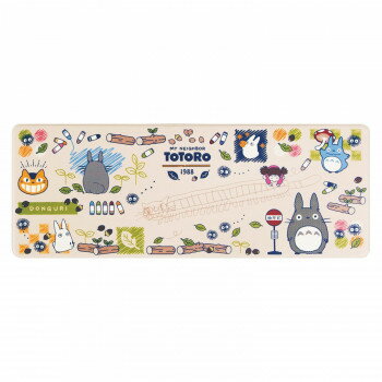 センコー となりのトトロ お絵かき ロングマット 約45×120cm ベージュ 60605