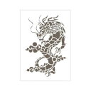 シール式ステンシル 昇竜 8822-1001