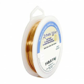 Artistic Wire(アーティスティックワイヤー) ロングスプールス(業務用) ゴールド 0.25mm×約240m 30
