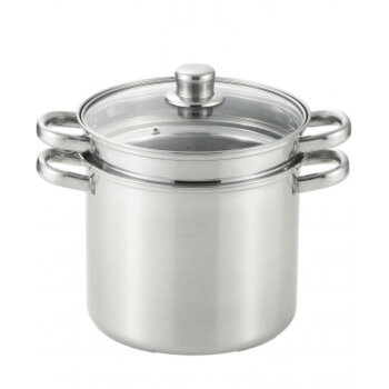 Toscana(トスカーナ) パスタポット22cm (ガラス蓋付) SJ3120 [ラッピング不可][代引不可][同梱不可]