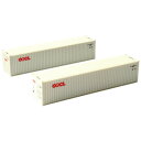 海上コンテナ 40f OOCL 2個入り A101-4(3)