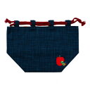 はらぺこあおむし 和雑貨 リバーシブル信玄袋 紺 CKEC0002-2