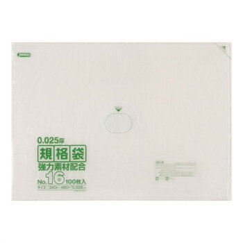 &nbsp;ジャパックス LD規格袋 厚み0.025mm No.16 透明 100枚×5冊×3箱 KS16使いやすいポリ袋!【ジャパックス LD規格袋 厚み0.025mm No.16 透明 100枚×5冊×3箱 KS16】 fk094igrjs メタロセン配合の強力ポリ袋です。サイズ340×480mm個装サイズ：36×27.5×27.5cm重量個装重量：10360g素材・材質ポリエチレン仕様厚み:0.025mm生産国中国 広告文責 (有)イースクエアTEL:0120-532-772 ※お客さま都合による、ご注文後の[キャンセル][変更][返品][交換]はお受けできませんのでご注意下さいませ。※当店では、すべての商品で在庫を持っておりません。記載の納期を必ずご確認ください。※ご注文いただいた場合でもメーカーの[在庫切れ][欠品][廃盤]などの理由で、[記載の納期より発送が遅れる][発送できない]場合がございます。その際は、当店よりご連絡させていただきます。あらかじめご了承ください。※こちらの商品は【他商品との同梱】ができません。※こちらの商品は【ギフトサービス】をお受けすることができません。 こちらの商品は【お取り寄せ(21営業日以内に発送予定)】となります。