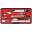 KD型製図器 SE 10品組 1-730-7025