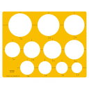 テンプレート NO106 円定規 1-843-0106