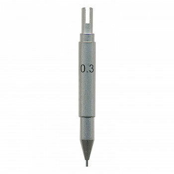 KD型製図器 部品 ノック式アタッチメント 0.3mm L 011-0048