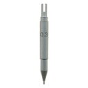 KD型製図器 部品 ノック式アタッチメント 0.3mm L 011-0048