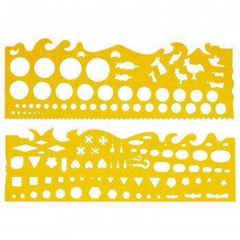 テンプレート NO71 カット定規 1-843-0071