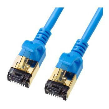 カテゴリ8細径LANケーブル 5m KB-T8SL-05BL カテゴリ8細径LANケーブル 5m KB-T8SL-05BL