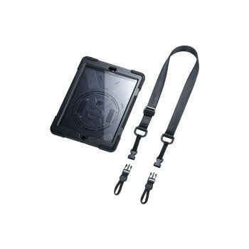 iPad 10.2インチ 前面保護フィルター付耐衝撃ケース PDA-IPAD1620BK iPad 10.2インチ 前面保護フィルター付耐衝撃ケース PDA-IPAD1620BK