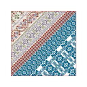 トレシー デザインクロス ツートンデザイン 24×24cm A 2424P-WOO TC4 北欧柄