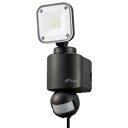 OHM E-Brightコンセント式LEDセンサーライト 1灯 LS-A1155A19-K