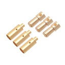 G-FORCE ジーフォース 3.5mm コネクタセット (オスメス 各3本入) GA057
