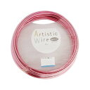 Artistic Wire(アーティスティックワイヤー) カラーアルミ線 ピンク 1.0mm×10m