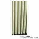 川島織物セルコン ロザルノ 1.5倍形態安定プリーツ ドレープカーテン 1枚 100×135cm DD1178S YG イエローグリーン