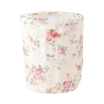 &nbsp;ローズ柄 ダストボックス ゴミ箱 QSI-2209/DT花柄レースの可愛いダストボックス【ローズ柄 ダストボックス ゴミ箱 QSI-2209/DT】 fk094igrjs 本体(プラスチック製)が丸洗いできます!花は取り外してく...