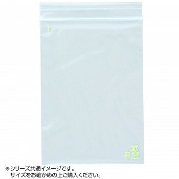 セイニチ チャック付ポリエチレン袋 ユニパック バイオEチャックタイプ EH-4 100枚