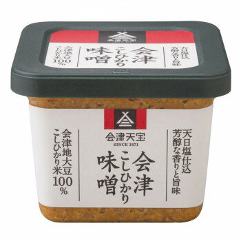 会津天宝 会津こしひかり味噌 500g ×6個セット [ラッピング不可][代引不可][同梱不可]