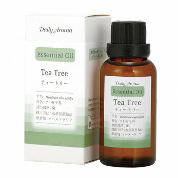 デイリーアロマジャパン エッセンシャルオイル ティートリー 30ml 33660