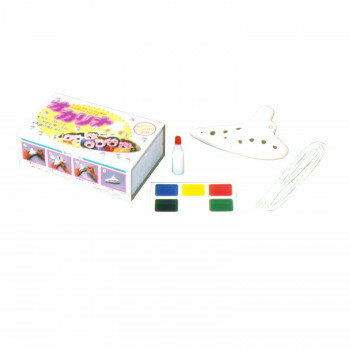 陶製オカリナ(小) 手づくりキット パレット付 [ラッピング不可][代引不可][同梱不可]