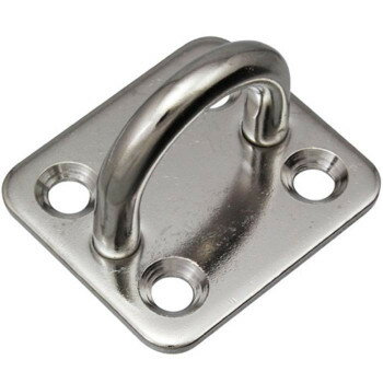 ステンレス アイプレート 6mm 1個入 11148