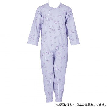 　ギフト対応について　楽天国際配送対象店舗 （海外配送）　Rakuten International Shipping&nbsp;フットマーク 介護つなぎ服(前開き) LL パープル 403420介護つなぎ服【フットマーク 介護つなぎ服(前開き) LL パープル 403420】 fk094igrjs 光触媒加工により、洗濯してもとれにくかったいやな臭いを軽減。編み方にもこだわった引っ張りにも強い生地。内側は肌触りの良い起毛仕立てで、着心地を重視しました。ファスナーは前面＆股。ゆったりラグランの長袖。胸元は下から上に股は右から左にファスナーが開きます。ファスナーカバーがついています。・菌を増殖しにくくします。・付着した臭いを、減少させます。・フックロックシステム付き。サイズチェスト:104〜112cm、身長:175〜185cm個装サイズ：5×28.5×34.5cm重量個装重量：400g素材・材質ポリエステル60％綿40％仕様洗濯機:可脱水機:可乾燥機(60度以下):可生産国日本 製品詳細 商品名：フットマーク　介護つなぎ服(前開き)　LL　パープル　403420カラー・サイズ名称：1675292JANコード：4956994402817 広告文責 (有)イースクエアTEL:0120-532-772 ※お客さま都合による、ご注文後の[キャンセル][変更][返品][交換]はお受けできませんのでご注意下さいませ。※当店では、すべての商品で在庫を持っておりません。記載の納期を必ずご確認ください。※ご注文いただいた場合でもメーカーの[在庫切れ][欠品][廃盤]などの理由で、[記載の納期より発送が遅れる][発送できない]場合がございます。その際は、当店よりご連絡させていただきます。あらかじめご了承ください。 こちらの商品は【お取り寄せ(14営業日以内に発送予定)】となります。