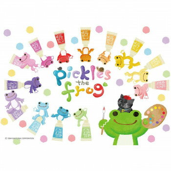 ジグソーパズル 300ピース かえるのピクルス にじいろえのぐ