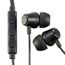 AudioComm スマホ対応ステレオインナーホン ブラック HP-B172N-K(2)
