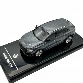 JADI アウディ RS Q8 ナルドグレー 左ハンドル 1/64スケール PGPA55172