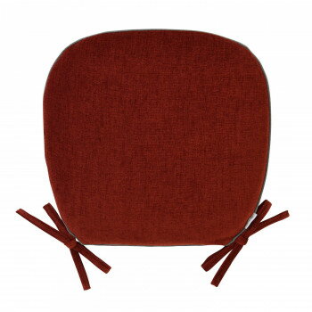 Low Rebound Cushions - 川島織物セルコン filo decor ジャイアント ダイニングシートクッション 45×43Vcm LN1311 R レッド