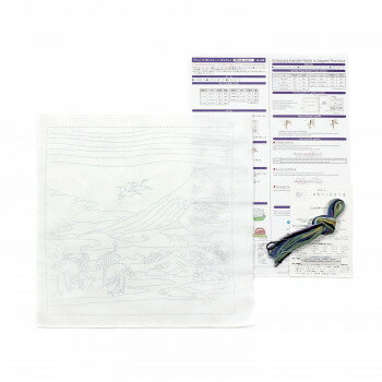 オリムパス 葛飾北斎 富嶽三十六景 刺し子キット 相州梅沢左 SK408