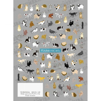 TSUMEKIRA(ツメキラ) ネイルシール flicka nail arts プロデュース2 flicka animals NN-FLI-105