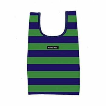 Shopping Bags, Ecology Bags - Hanna Hula(ハンナフラ) エコバッグ S ボーダーグリーン CECO-BGR-S