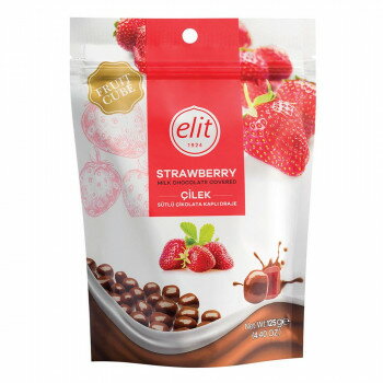 エリート ミルクチョコレート ストロベリー 125g 12セット [ラッピング不可][代引不可][同梱不可]