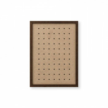 有孔ボードパネル A4 ブラウン