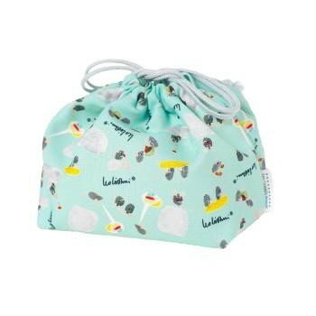 レオ・レオニズ フレンズ フレデリック総柄 ランチ巾着 サックス CKLL033-2