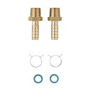 SANEI ペアホース金具セット T421-42S-15A