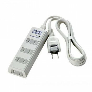 ELPA(エルパ) 耐雷サージ コード付タップ 5m 4個口 WBT-4050SBN W・ホワイト