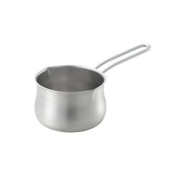 ステンレス両口ミルクパン 12cm YJ3349