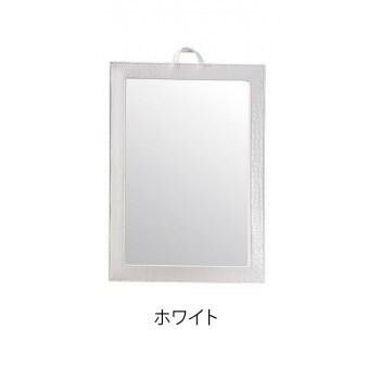サロン向け 一面バックミラー CH-60 91271・ホワイト [ラッピング不可][代引不可][同梱不可]