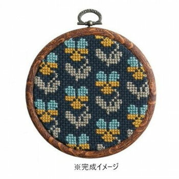 オリムパス クロス・ステッチキット ボタニカル パンジー 7560